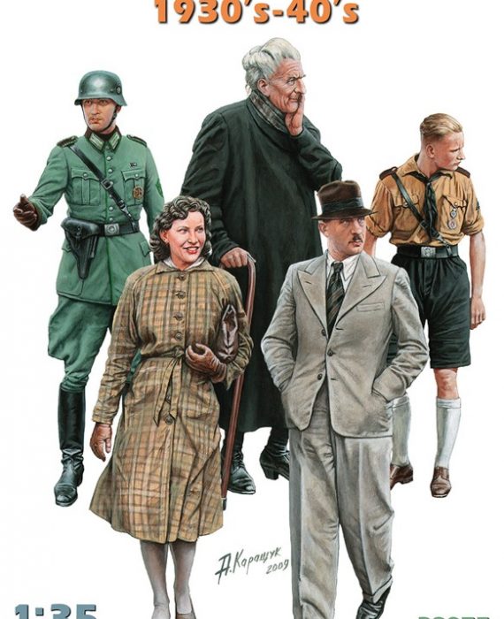 German Civilians 1930's-40's (Resin Heads)