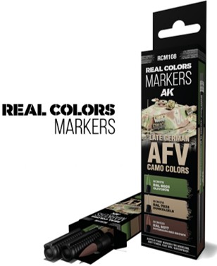 Real Colors - Late German AFV Camp Colors Real Colors - Late German AFV Camp Colors